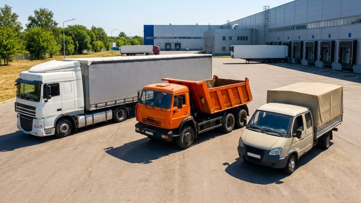 Виды грузового транспорта: какой автомобиль выбрать для перевозки