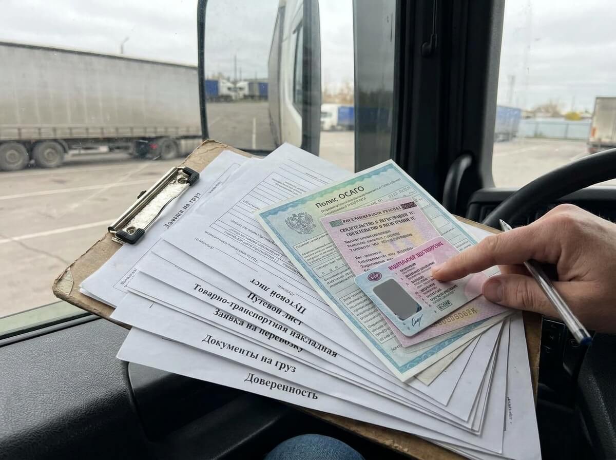 базовый набор документов для грузоперевозки